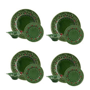 Holly 12-Piece Dinnerware Set by Bordallo Pinheiro