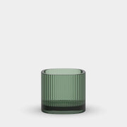 Magica Glass Votive Super Circle, Green by Andreas Engesvik for Orrefors
