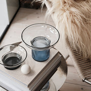 Ensemble Smokey Blue/Gray Medium Vase by Benjamin Hubert for Orrefors