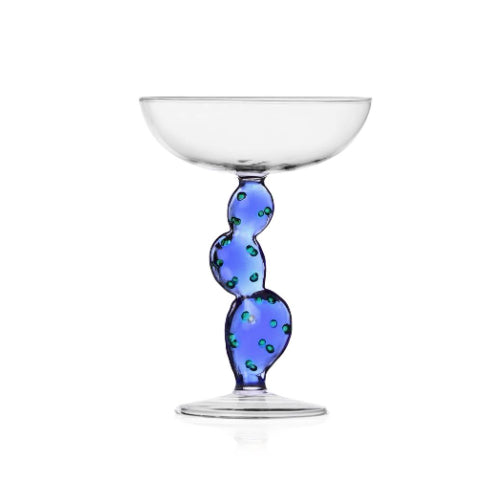 Ichendorf Milano Desert Plants Cactus Champagne Coupe Glass - Thumbnail 2