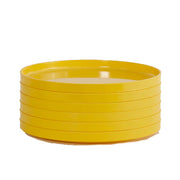 Heller Max Yellow Dinner Plate, 9.75" by Massimo Vignelli, Plates, Amusespot