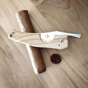 Olive Wood Cigar Cutter by Les Fines Lames France