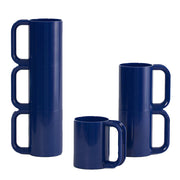 Heller Max Blue Mug, 4.25" by Massimo Vignelli