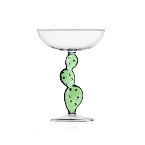 Ichendorf Milano Desert Plants Cactus Champagne Coupe Glass