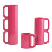 Heller Max Pink Mug, 4.25" by Massimo Vignelli