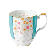 100 Years of Royal Albert 1930 Mint Deco Mug, 13.5 oz. by Royal Albert