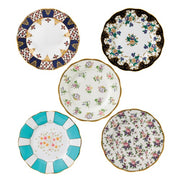 100 Years of Royal Albert 1900-1940 5-Piece Plate Set, 7.9" by Royal Albert