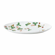 Wild Strawberry Oval Coupe Plate, 10" by Wedgwood Dinnerware Wedgwood 