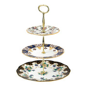 100 Years 3-Tier Cake Stand, English Chintz, Regency, Duchesse by Royal Albert
