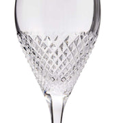 Diamond Mosaic 8.1 oz. Crystal Wine Glass, Set of 2 by Vera Wang for Wedgwood Glassware Wedgwood 