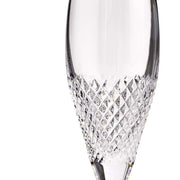 Diamond Mosaic 5.2 oz. Crystal Flute, Set of 2 by Vera Wang for Wedgwood Glassware Wedgwood 