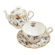 100 Years 1940 English Chintz Tea for One, 16.9 oz. by Royal Albert