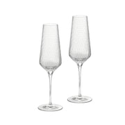 Swirl Flute, Set of 2 by Vera Wang for Wedgwood
