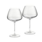 Swirl Red Wine Glass, Set of 2 by Vera Wang for Wedgwood