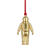 Christmas Spaceman Golden Ornament by Waterford