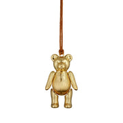 Christmas Teddy Golden Ornament by Waterford