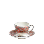 Florentine Mixed Teacup & Saucer, Set of 6 by Wedgwood