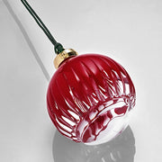 New Year Firework Bauble Red Crystal Ornament by Waterford