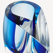Mirage Vase Blue/Blue, Large by Göran Wärff for Kosta Boda