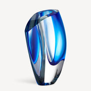 Mirage Vase Blue/Blue, X-Large by Göran Wärff for Kosta Boda