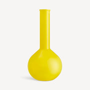 Lab Round Flask Vase Yellow by Matti & Simon Klenell for Kosta Boda