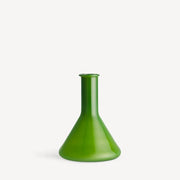 Lab Measuring Flask Vase Green by Matti & Simon Klenell for Kosta Boda