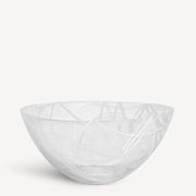 Contrast Bowl White/ White by Anna Ehrner for Kosta Boda