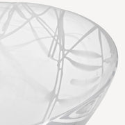 Contrast Bowl White/ White by Anna Ehrner for Kosta Boda