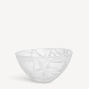 Contrast Bowl White/ White by Anna Ehrner for Kosta Boda
