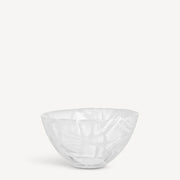 Contrast Bowl White/ White by Anna Ehrner for Kosta Boda