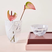 Contrast Bowl White/ White by Anna Ehrner for Kosta Boda