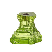 Rocky Baroque Kryptonite Candlestick, 3.7" by Hanna Hansdotter for Kosta Boda Candle Holders Kosta Boda 