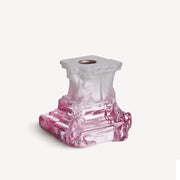 Rocky Baroque Spicy Rose Candlestick, 3.7" by Hanna Hansdotter for Kosta Boda Candle Holders Kosta Boda 