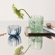 Crackle Bowl/Votive Circular by Åsa Jungnelius for Kosta Boda