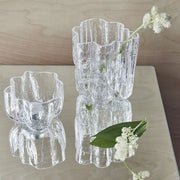 Crackle Bowl/Votive Circular by Åsa Jungnelius for Kosta Boda