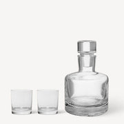 Wave 3-Piece Decanter & Double Old Fashioned Gift Set by Göran Wärff for Kosta Boda
