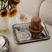 Viva Teapot with Cork Lid by Matti Klenell for Kosta Boda