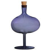 Bod Midnight Blue Glass Bottle, 11.6" by Matti Klenell for Kosta Boda Vase Kosta Boda 