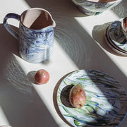Marbled Ocean Moroccan Pitcher, 4.7"