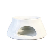 Porcelain Sauceboat Warmer, 5.25" x 3.75" by Pillivuyt