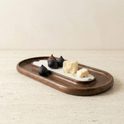 Talo Serving Board, Walnut Finish
