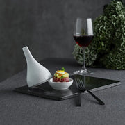 Canopee Porcelain Sauce Dish with Lid by Pillivuyt