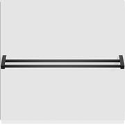 Decor Walther Corner Collection Matte Black Towel Double Bar, 24" or 32"