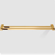 Decor Walther Corner Collection Gold Plated Towel Double Bar, 24" or 32"