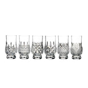 Waterford Lismore Connoisseur Scotch Whisky Glencairn-Style Tasting Glasses, Mixed Set of 6
