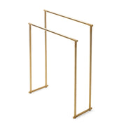 Decor Walther Club HT Freestanding Towel Stand, 34.25" Gold Matte