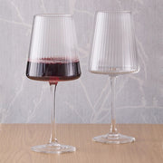 Empire Wine Glasses Clear, Set of 2 by Anton Studio Designs London