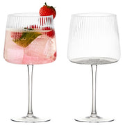 Empire Gin Glasses Clear, Set of 2 by Anton Studio Designs London