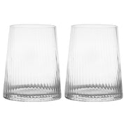 Empire DOF Tumblers Clear, Set of 2 by Anton Studio Designs London