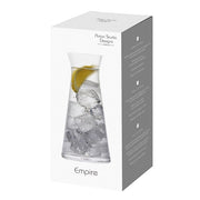 Empire Water Carafe Clear by Anton Studio Designs London